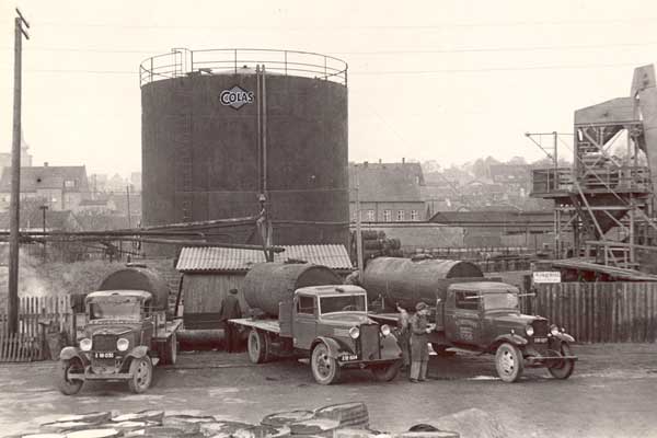 Colas, Horsens-emulsionsfabrik-1940erne